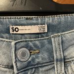 SO  high rise straight light blue jeans Photo 3