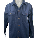 Banana Republic  Women's Blue Long Sleeve Pocket Button Up Denim Shirt Top Size M Photo 0
