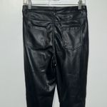 Shinestar Faux Leather Pants Vegan Skinny High Rise Leggings Stretchy Medium M Photo 4