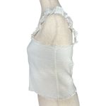 Aerie  Smocked tank top with ruffle sleeve Photo 7