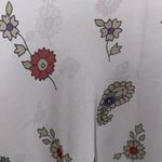 Urban Outfitters  Ecote cream Boho Western White Paisley Kimono Shawl Photo 11