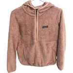 Patagonia los gatos Women's S 1/2 zip hooded pullover pink fleece jacket Photo 0