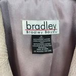 Vintage Bradley Bayou women's light purple genuine leather button jacket coat XL Photo 3