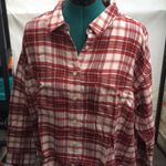 Levi's New Levi’s Woman’s Brushed Flannel Cotton Plaid Button Down Top Photo 3