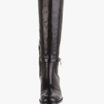 MICHAEL Michael Kors Hamilton Black Leather Riding Boot Size 6 Photo 2