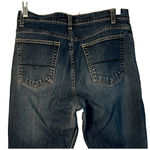 Vintage Zena Jeans Womens 29" waist Dark Wash Straight Leg Mid Rise Heavy 1980s Blue Photo 2