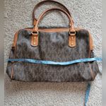 MICHAEL MICHAEL KORS Coated Canvas Handle Bag Brown Photo 10