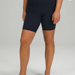 Lululemon  Align High-Rise Short 8" SIZE 8 True Navy Photo 0