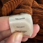 TGLA rust brown corduroy cropped jacket size small Photo 4
