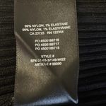 Babaton Aritzia Black Sculpt Knit Cropped Polo Top XXS Photo 5