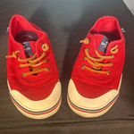 Sperry  Top Sider‎ Women's Red Canvas Deck Shoes Sneakers Size 8 Casual Comfort Photo 0