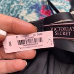 Victoria's Secret NWT Victoria’s Secret Luxe Lingerie Unlined Demi Bra in Black Nude 32D Photo 4