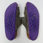 Birkenstock  Arizona Leather Sandals Womens 38 Gray Purple Outdoor Gorpcore Birks Photo 8