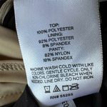 EXPRESS NEW x Rachel Zoe Animal Print One Shoulder Bodysuit XS Black Tan Zebra Photo 6