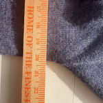 100% Baby Alpaca Cardigan Sweater Llama Pattern Blue Women's Size M Size M Photo 7