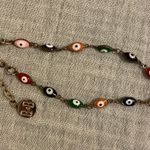 Urban Outfitters Bubble & Bead evil eye anklet Photo 0