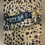 Nasty Gal NWOT Abstract Polka Dot Ruffle Tiered Shorts Photo 3