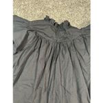 Pinch All That You Are Black Ruffled Smocked Dress Drop Waist Pockets Women’s S Photo 11