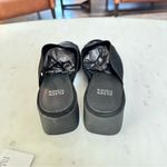 Eileen Fisher Naja Black Stretch Block Heel Open Toe Sandal Brand New Size 9 Photo 7