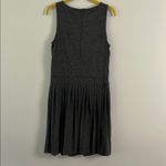 Cynthia Rowley | Dark Gray Pleated Dress sz Medium Photo 4