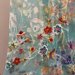 Johnny Was $458 NWT  BIYA Forever Flower Floral Mesh Embroidered Maxi Dress S Photo 13