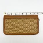 Jewell By Thirty One Zippy Wallet All About The Benjamins Diamond Straw Boho Brown Photo 11