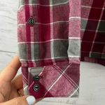 Outdoor Research Plaid Ceres Flannel Button Down Shirt Size S Red Photo 7