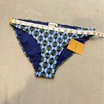 Boden Blue and Green Classic Bikini Bottoms Cornflower Geo size US 8 New Photo 7