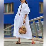 MARIELLE Almelo
Phoebe White Tiered Puff
Sleeve Sundress
One size fits all 6 Photo 7