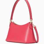 Kate Spade Sadie Small Shoulder Bag, Purse Bikini Pink Saffiano Leather NWT Photo 1