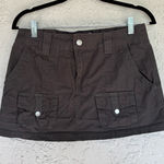 Angel Kiss Grey Mini Skirt Photo 0