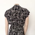 Anthropologie [] Maeve Noronha Elephant Print Flowy Faux Wrap Dress Size Large L Photo 5