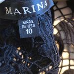 Vintage Lacey Black Pantsuit from Marina Women’s Size 10 Photo 9