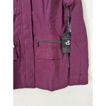 NWT Anatomie Kenya Safari Travel Mulberry Purple Jacket Size XS Photo 4