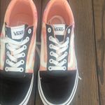 Vans Women's Ward Tie Dye Salmon/ Multicolor Canvas Skate Shoes Photo 2