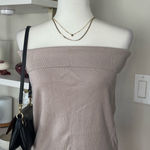 H&M  Ribbed Off-Shoulder Top in Cream Size XL Photo 0