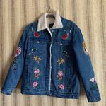 Belle Vere  Women Jacket Coat Denim Size XS Nature Fleece Fashion Casual Photo 0