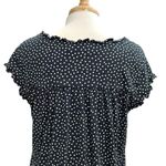 Eileen West Hearts Cottagecore Feminine Romantic Nightgown Black size Large Photo 3