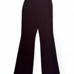 Ecru  Flare Dress Pants Size 4 Deep Wine Photo 1