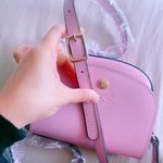 Longchamp Épure bag in velvet-effect split leather Photo 8