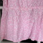 Betty Boop  Women's 2XL Pink Animal Print Cotton Short Sleeve Scrub Top Nursing Photo 3