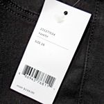 J Brand NWT Alana in Vanity Black High Rise Crop Skinny Stretch Jeans 28 Photo 5