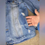 Cavalini Women’s  Ripped Jean Jacket Photo 1