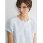 Aritzia  The Group Allay Linen Dress Jni St Glmr /White Photo 3