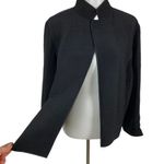 Chico's  Black Cardigan 2 Long Sleeve‎ Button Down Classic Workwear Minimalist Photo 1