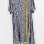 Agnes & Dora Floral Scoop Neck Short Sleeve Sway Midi Shift Dress Size XL FLAW Photo 11