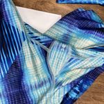 Pink Lotus  size small blue & green crop athletic leggings Photo 7