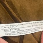 ZARA Moto Style Jacket Womens Size Medium Brown Faux Suede Effect Overshirt Chic Photo 5