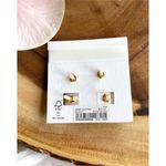 Madewell NWT  Zigzag Earring Set Photo 6