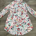 Vera Bradley Packable Raincoat Prairie Paisley Pink Red Size Small Photo 4